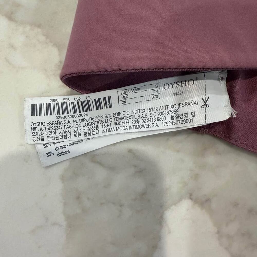 Mauve Crossback Sports Bra - Picture 5 of 6
